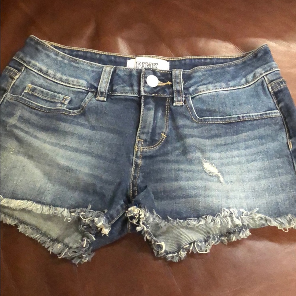 Denim shorts